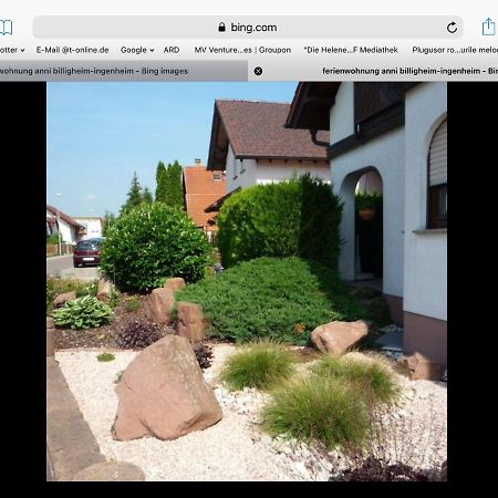 „Ferienwohnung Anni“ Billigheim-Ingenheim Экстерьер фото