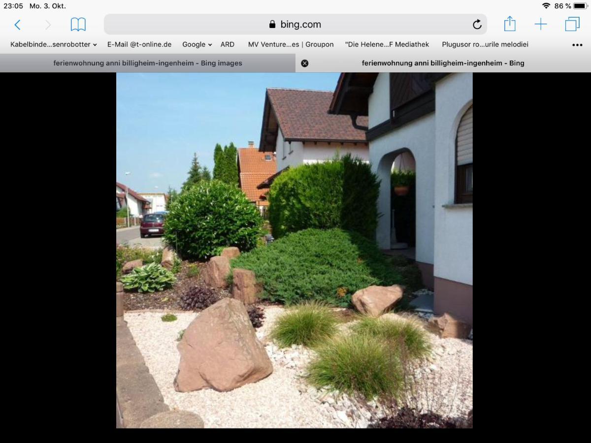 „Ferienwohnung Anni“ Billigheim-Ingenheim Экстерьер фото